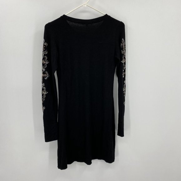 Bejeweled Susan Bixel Black Jewel Dress Medium  - Picture 6 of 11